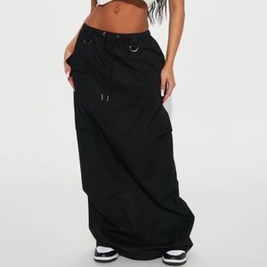 Cargo Maxi Skirt